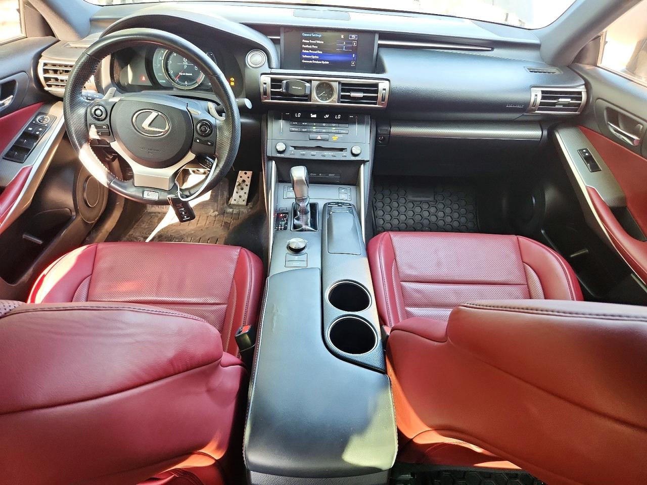 2015 Lexus Is 250 Черный vin: JTHCF1D28F5017541
