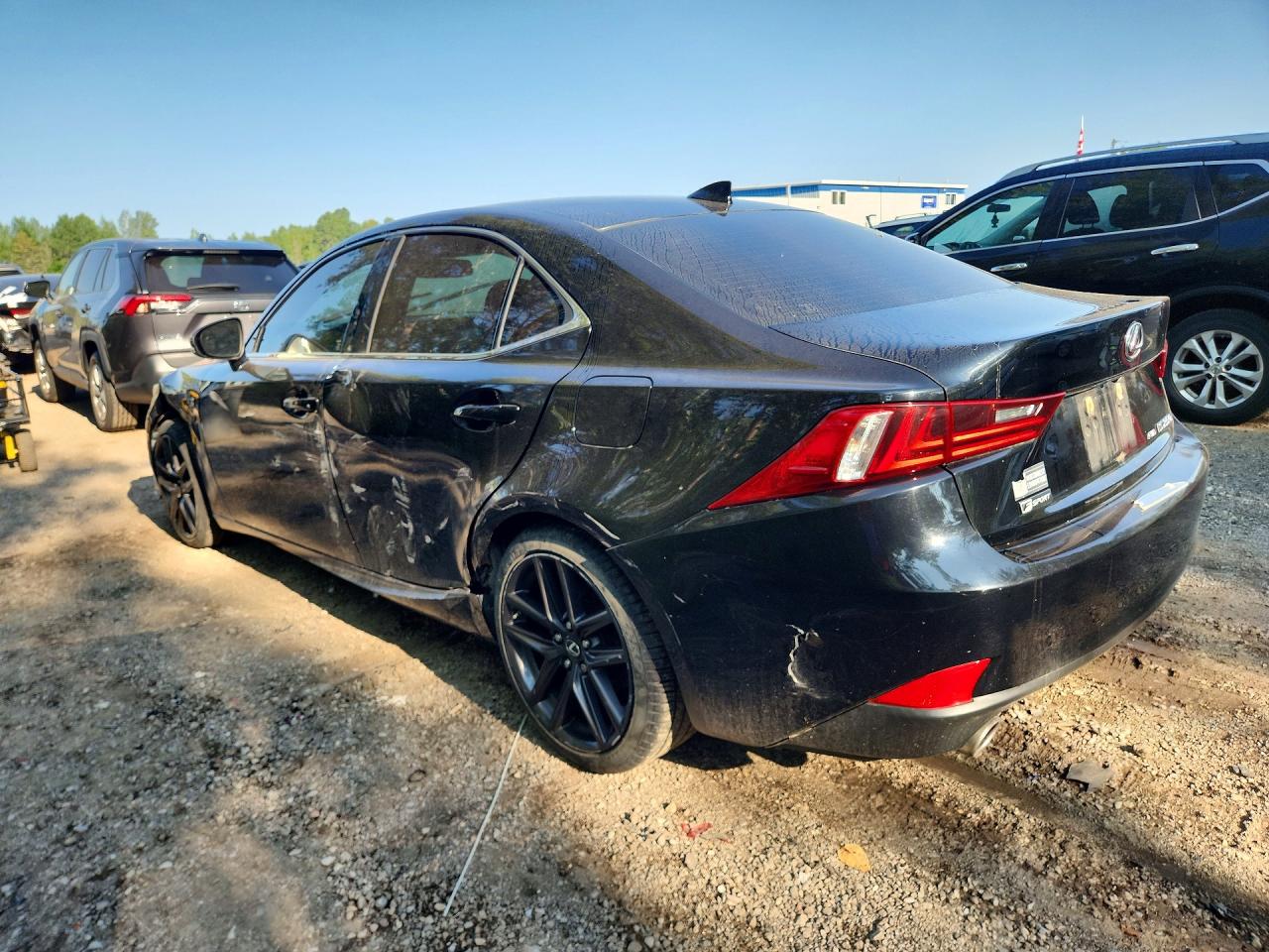 2015 Lexus Is 250 Черный vin: JTHCF1D28F5017541