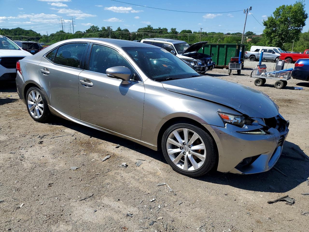 2015 Lexus Is 250 Серебряный vin: JTHCF1D28F5018236