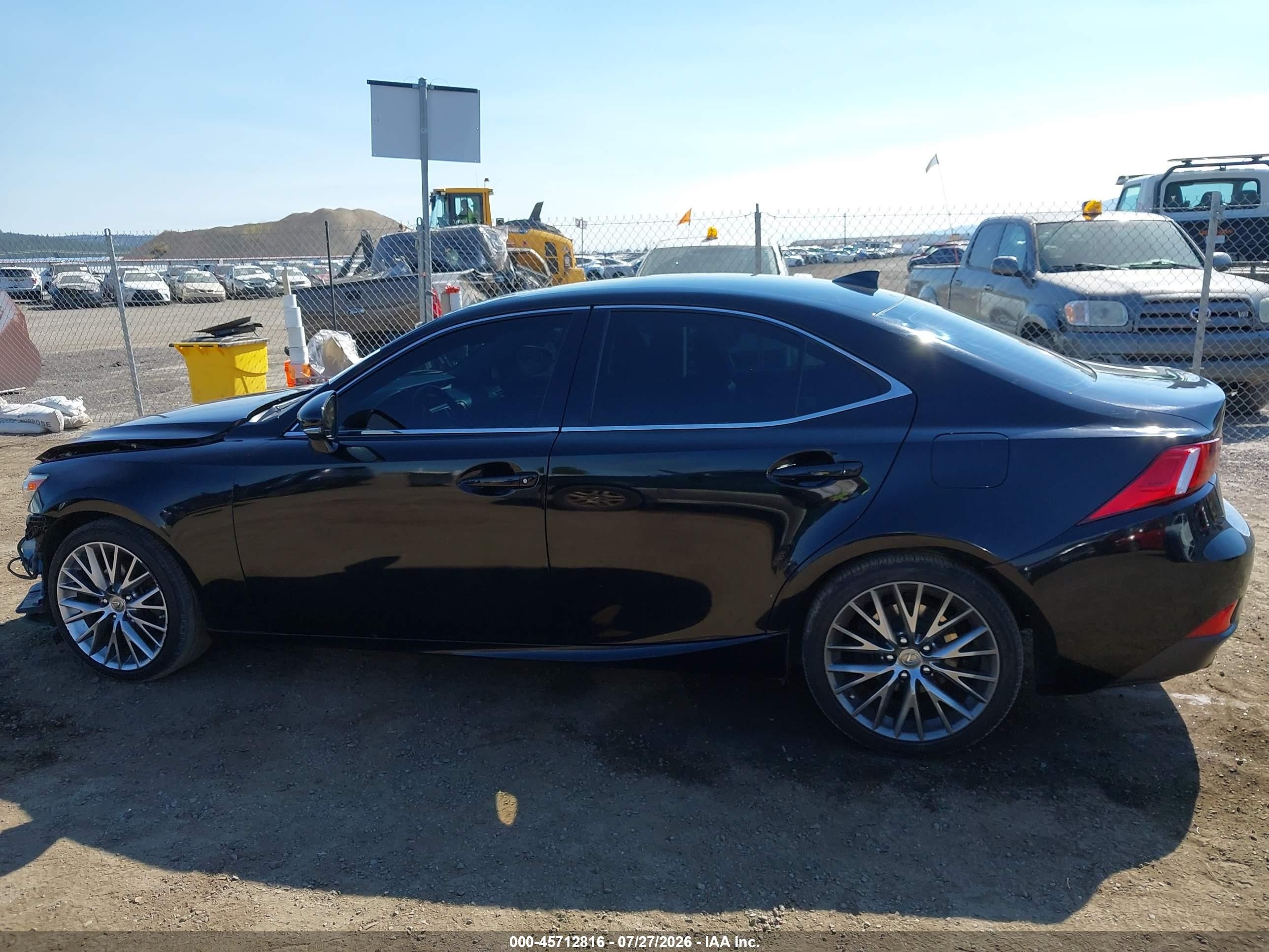 2015 Lexus Is 250   Black vin: JTHCF1D28F5022819