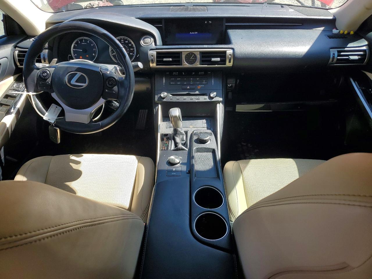 2015 Lexus Is 250 Red vin: JTHCF1D28F5026093