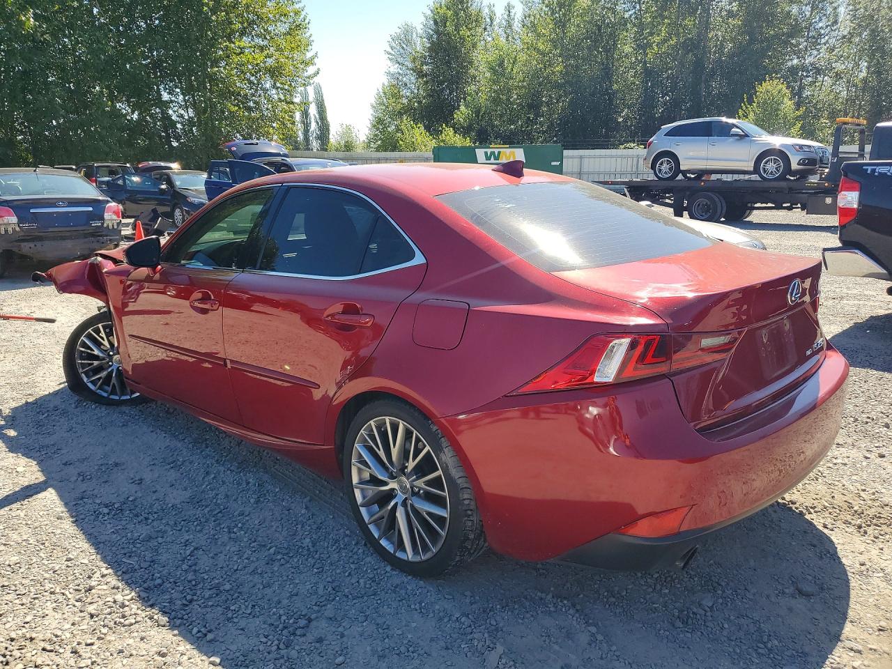 2015 Lexus Is 250 Red vin: JTHCF1D28F5026093
