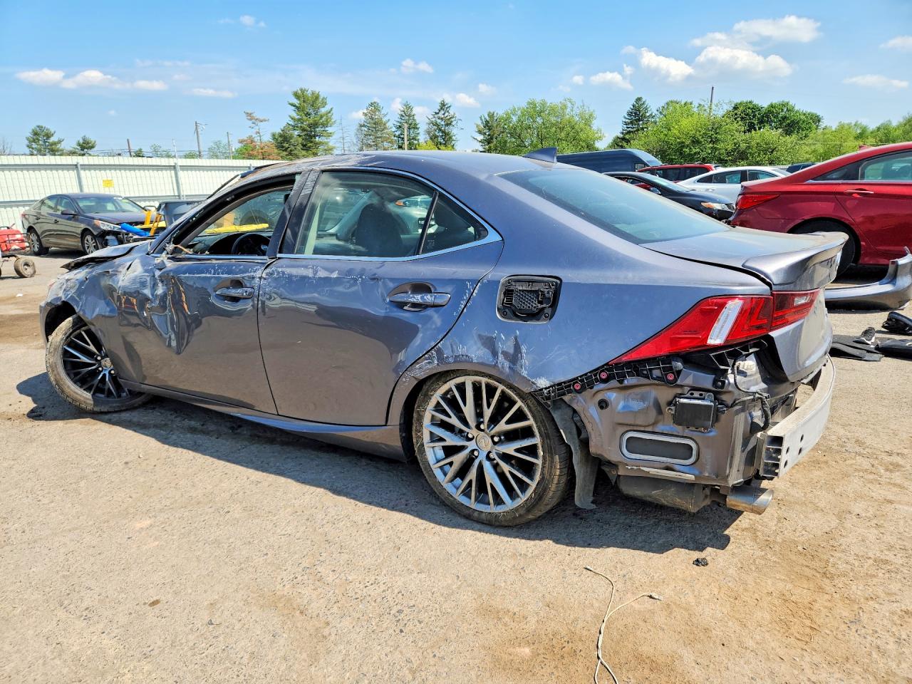 2015 Lexus Is 250 Серый vin: JTHCF1D28F5027664