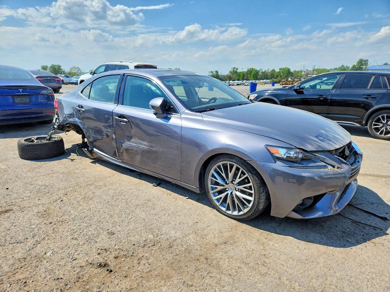 2015 Lexus Is 250 Серый vin: JTHCF1D28F5027664