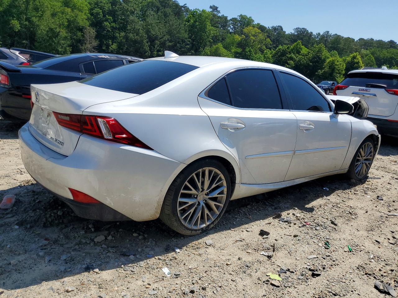 2014 Lexus Is 250 Белый vin: JTHCF1D29E5002139