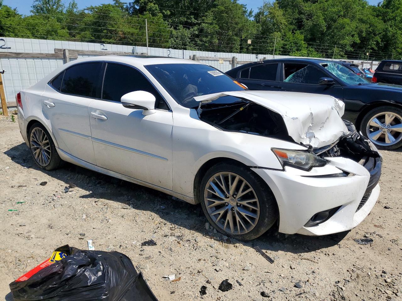 2014 Lexus Is 250 Белый vin: JTHCF1D29E5002139