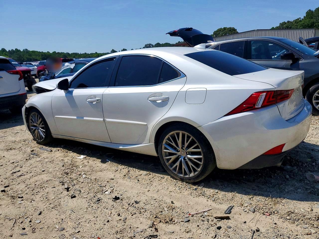 2014 Lexus Is 250 Белый vin: JTHCF1D29E5002139