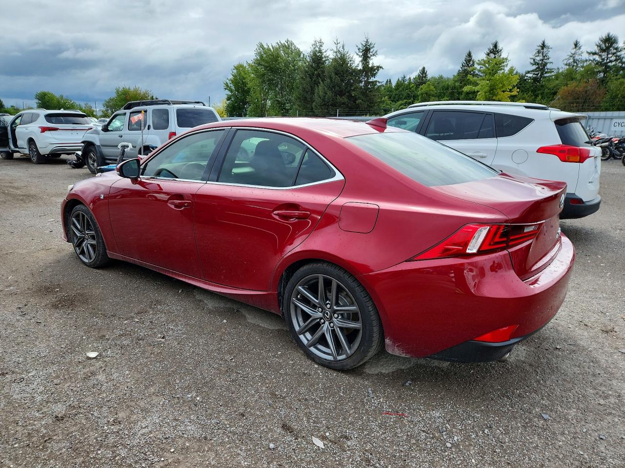 2014 Lexus Is 250 Красный vin: JTHCF1D29E5004490