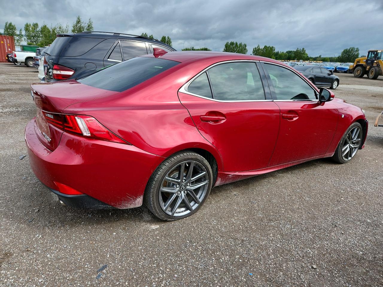 2014 Lexus Is 250 Красный vin: JTHCF1D29E5004490