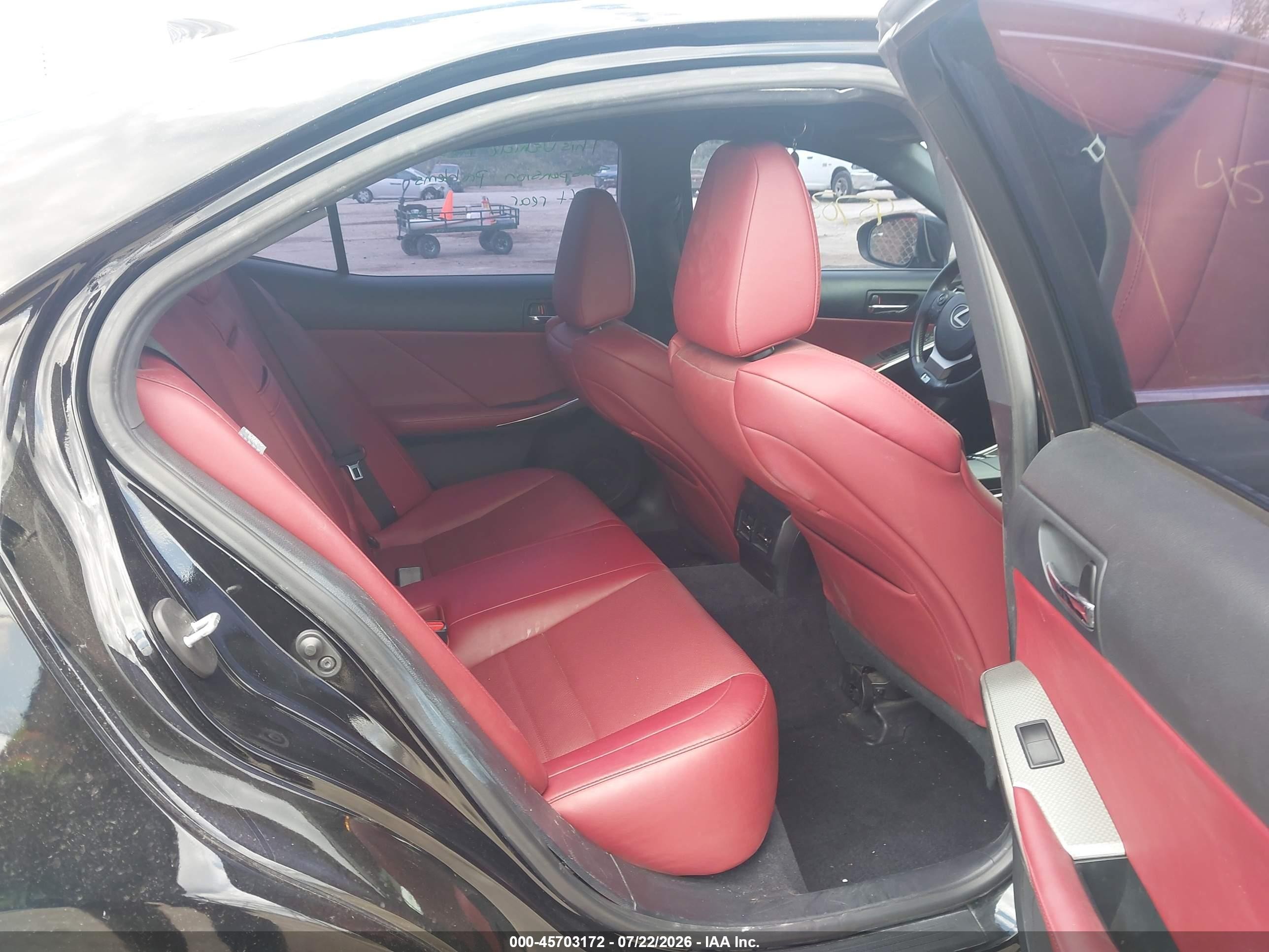 2014 Lexus Is 250   Черный vin: JTHCF1D29E5009740