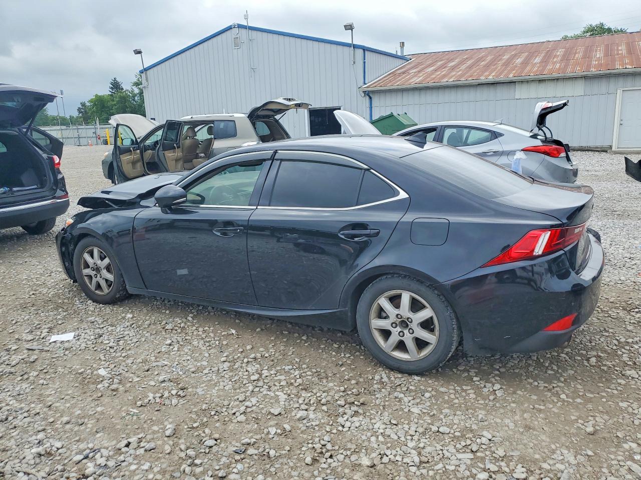 2014 Lexus Is 250 Black vin: JTHCF1D29E5011312