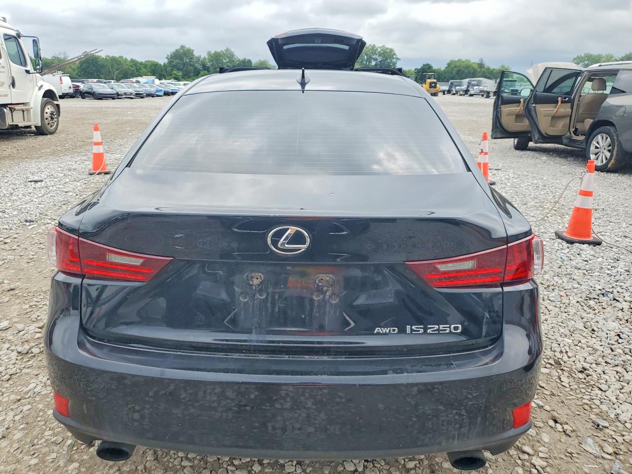 2014 Lexus Is 250 Black vin: JTHCF1D29E5011312