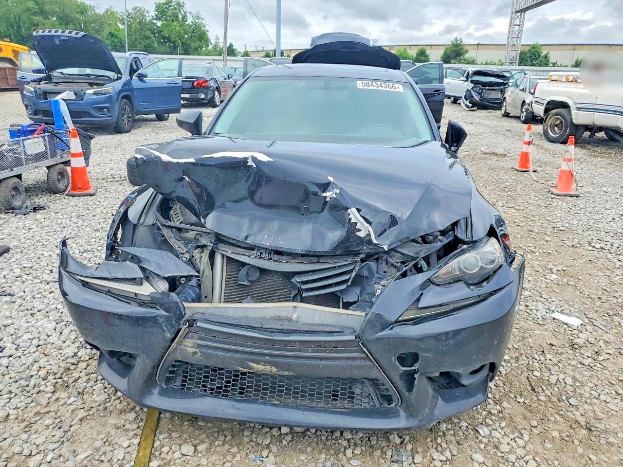2014 Lexus Is 250 Black vin: JTHCF1D29E5011312