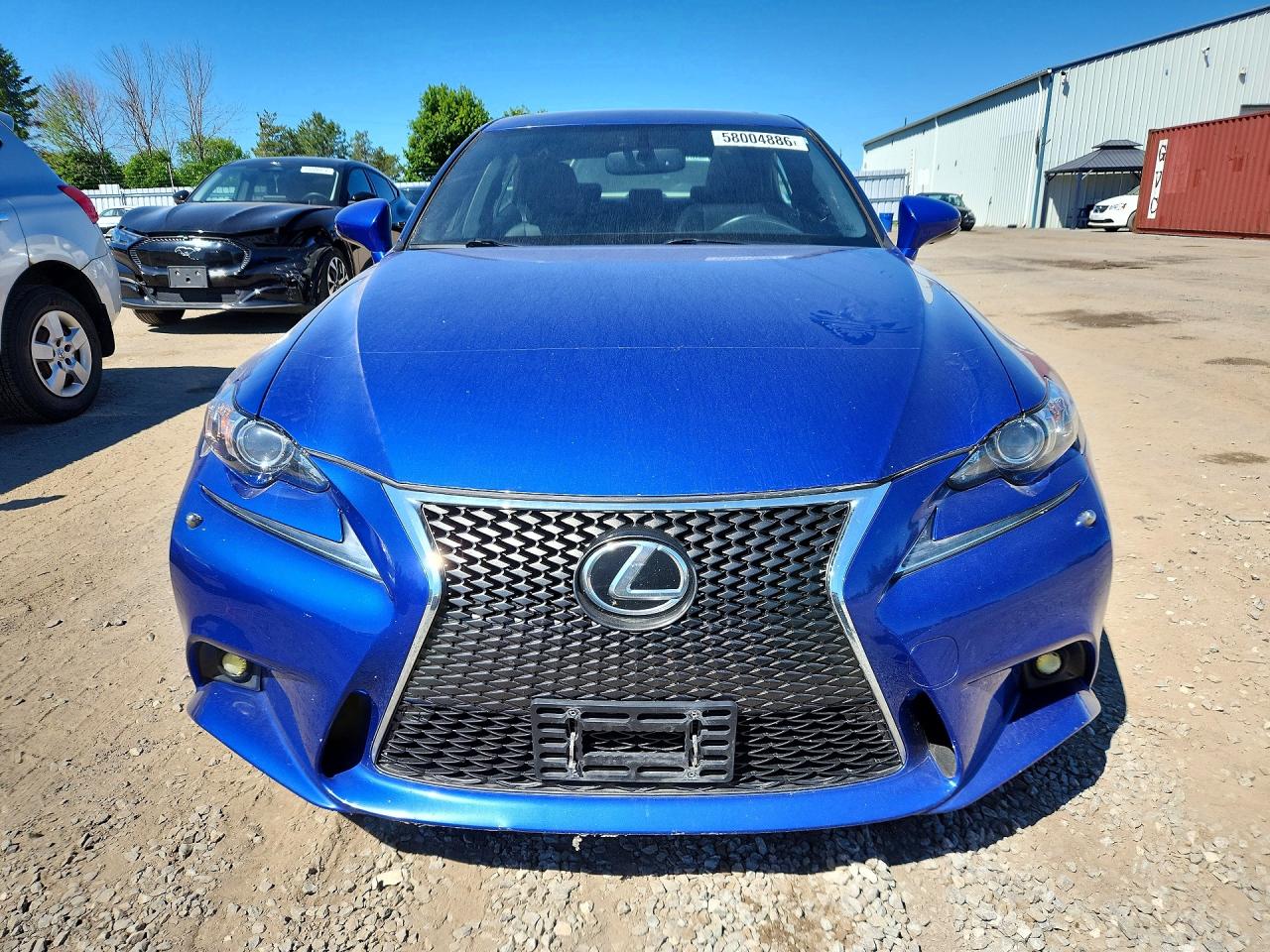 2015 Lexus Is 250 Blue vin: JTHCF1D29F5018021