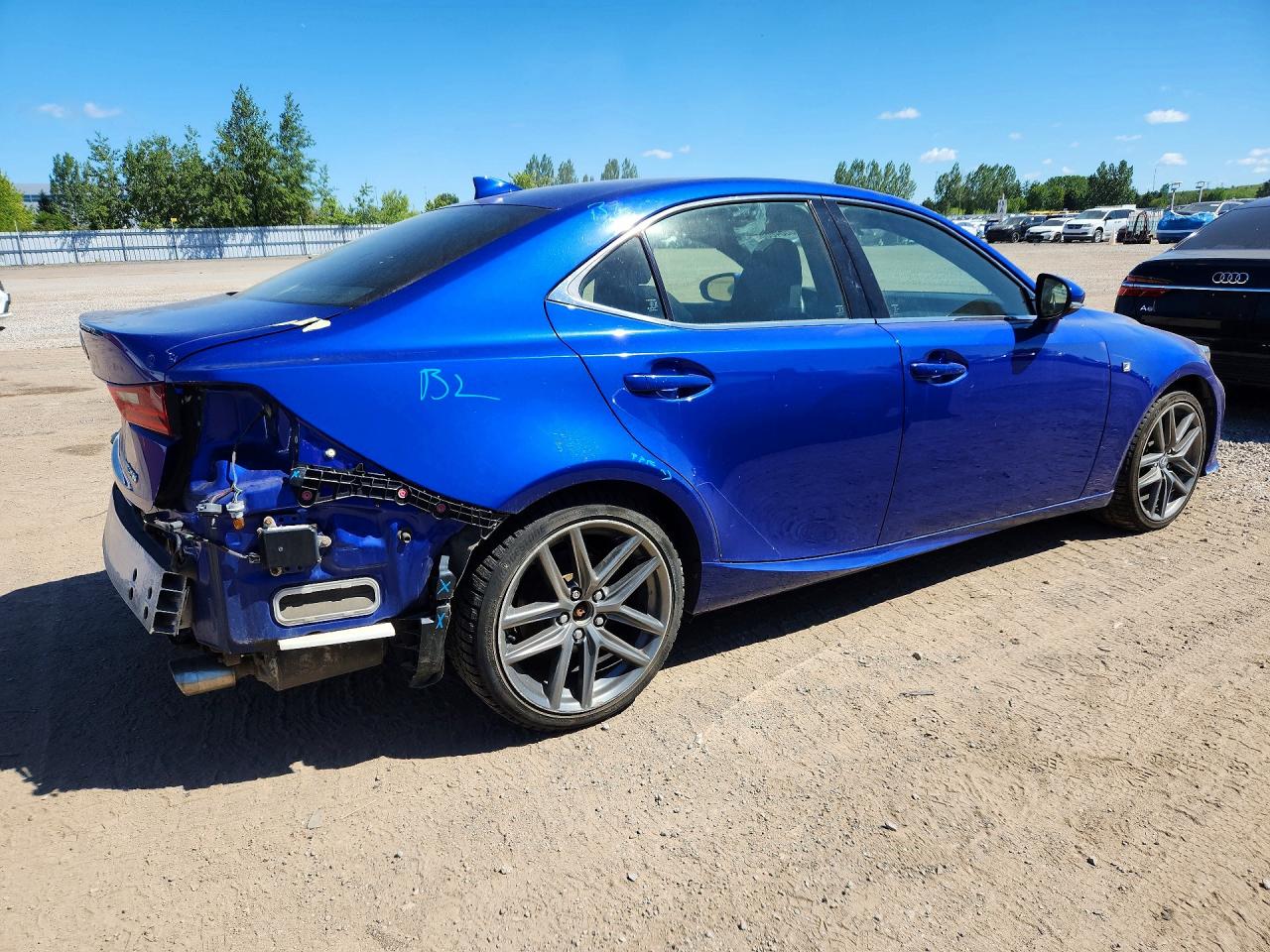 2015 Lexus Is 250 Blue vin: JTHCF1D29F5018021