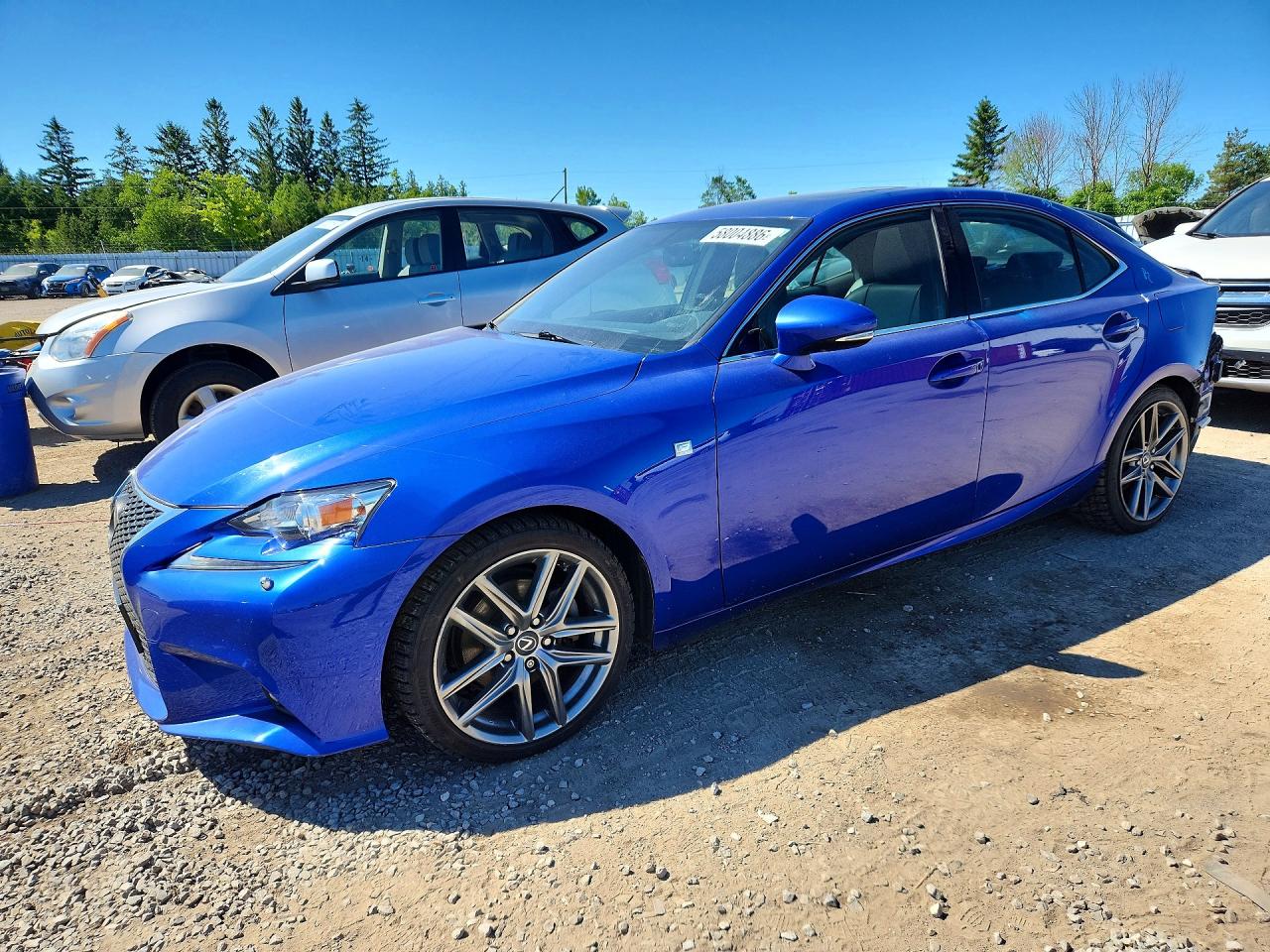 2015 Lexus Is 250 Синий vin: JTHCF1D29F5018021