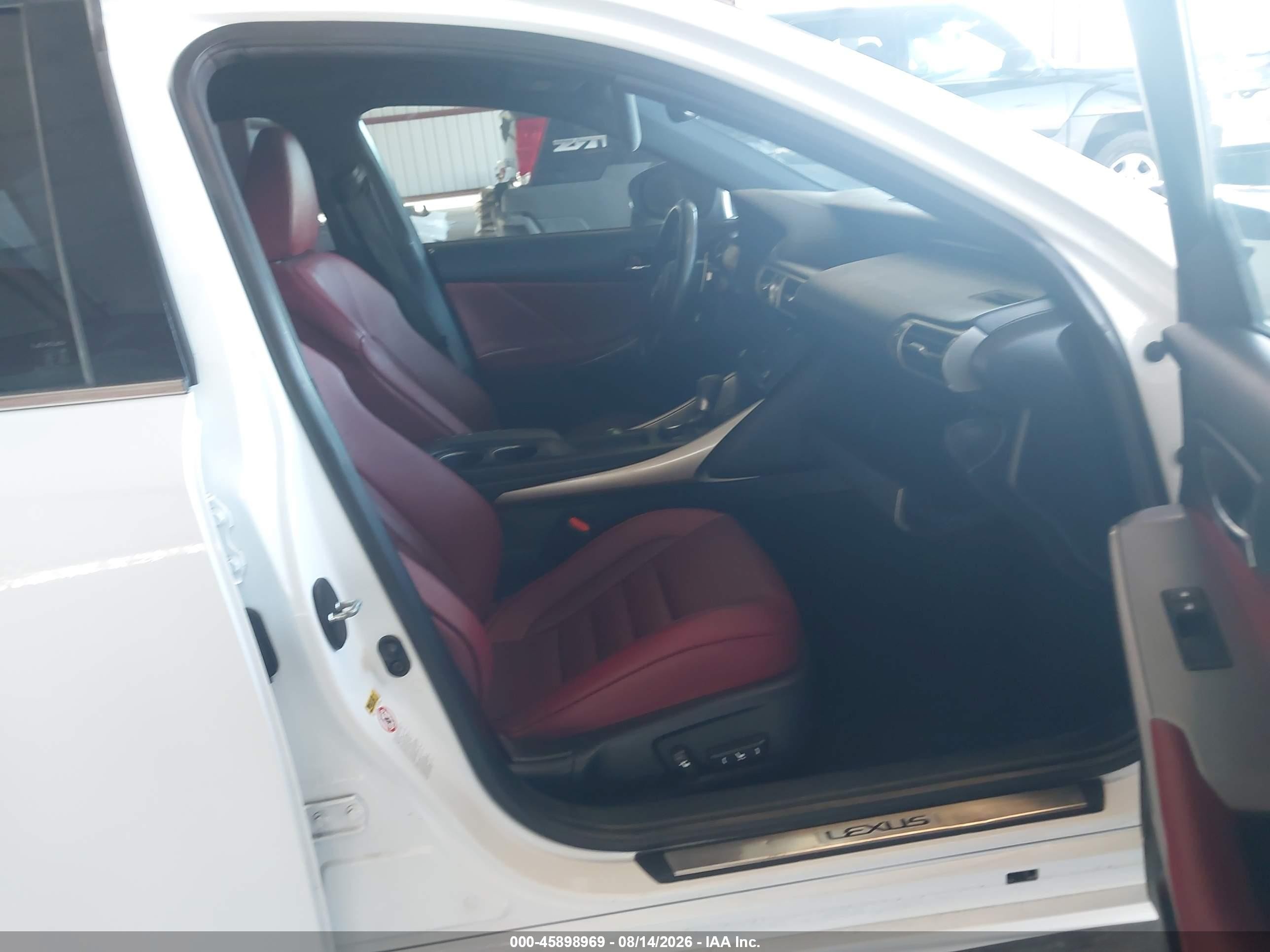 2015 Lexus Is 250   White vin: JTHCF1D29F5019136