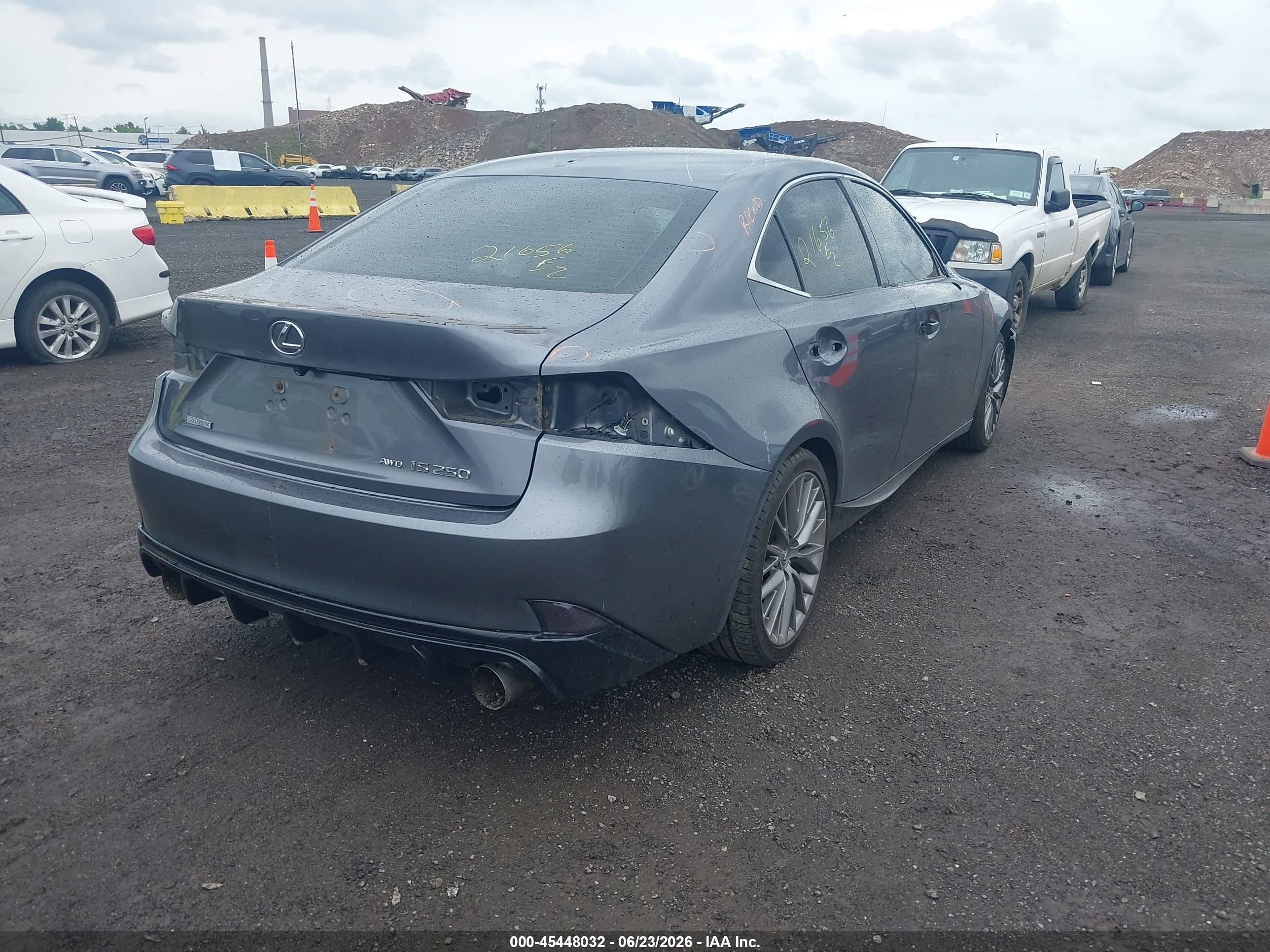 2015 Lexus Is 250   Gray vin: JTHCF1D29F5025955