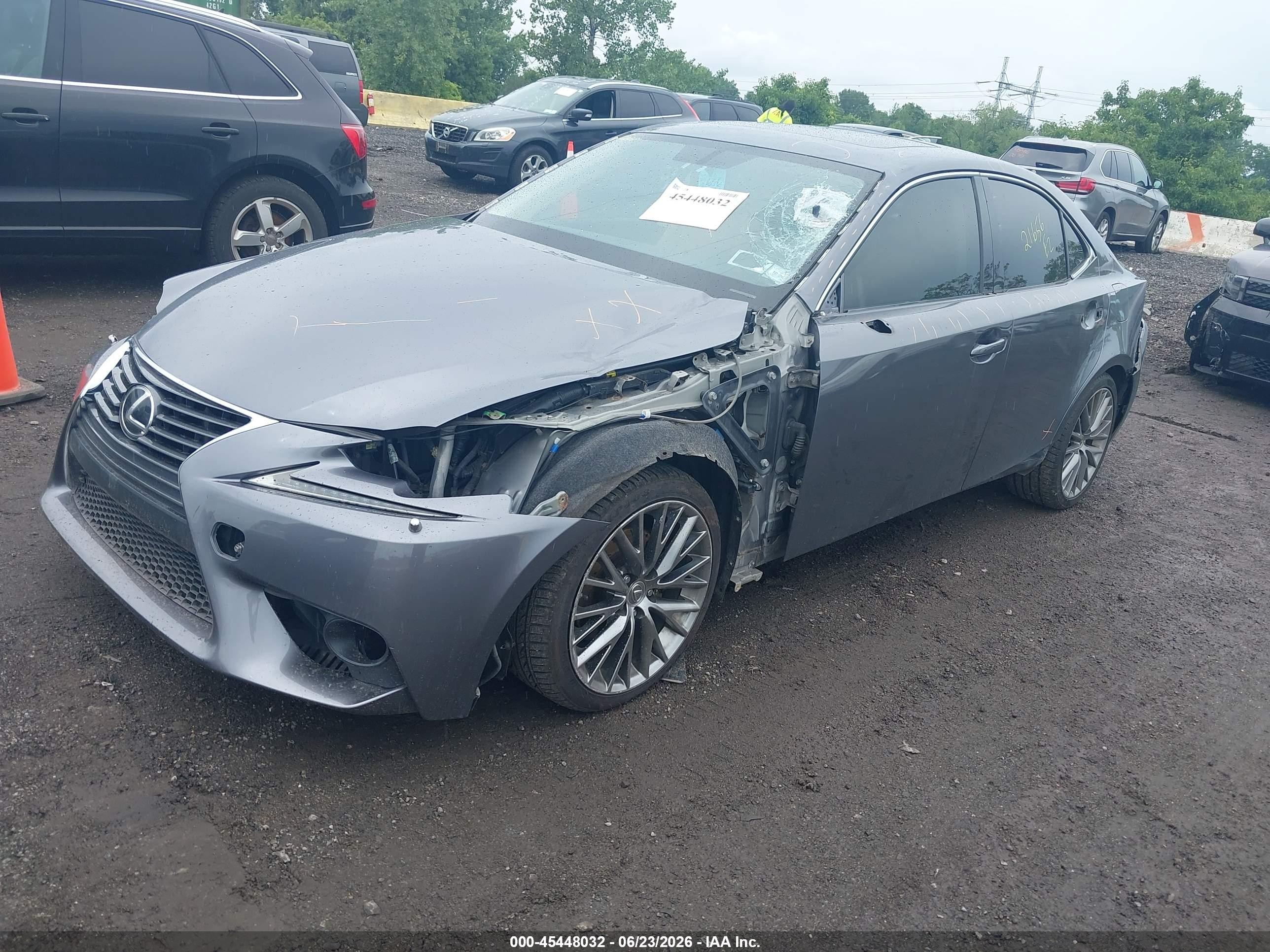 2015 Lexus Is 250   Gray vin: JTHCF1D29F5025955