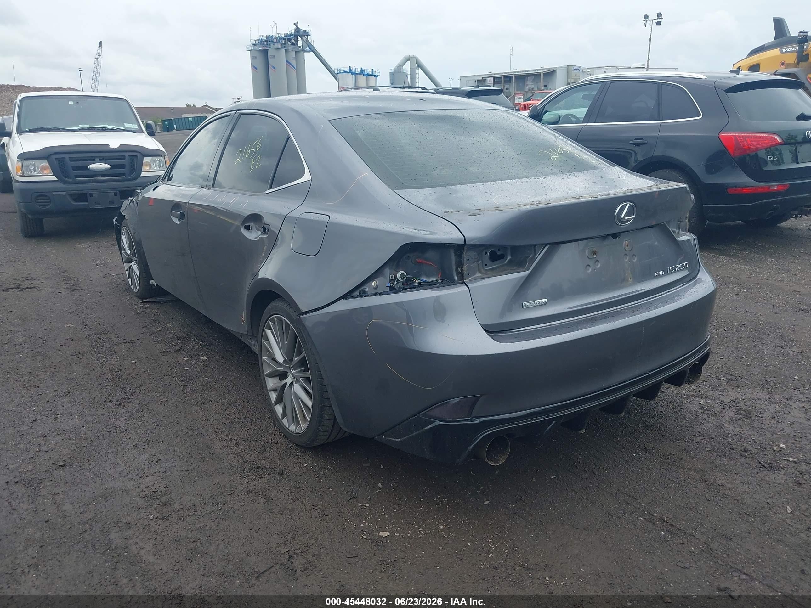 2015 Lexus Is 250   Gray vin: JTHCF1D29F5025955