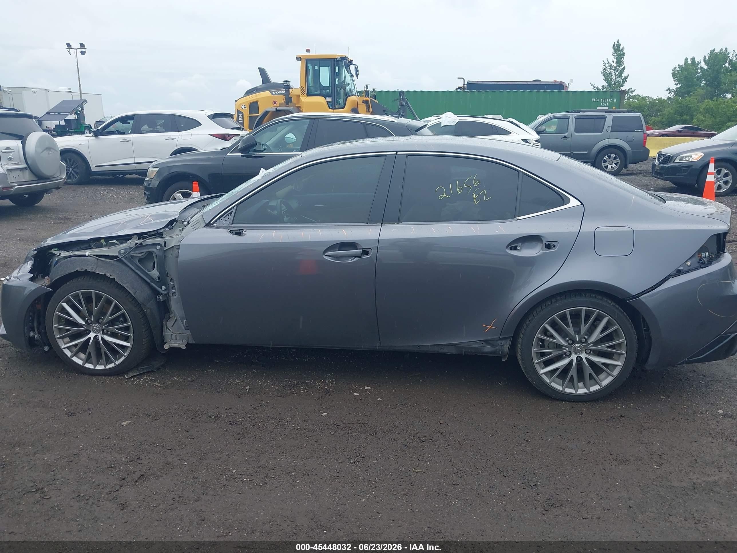 2015 Lexus Is 250   Gray vin: JTHCF1D29F5025955