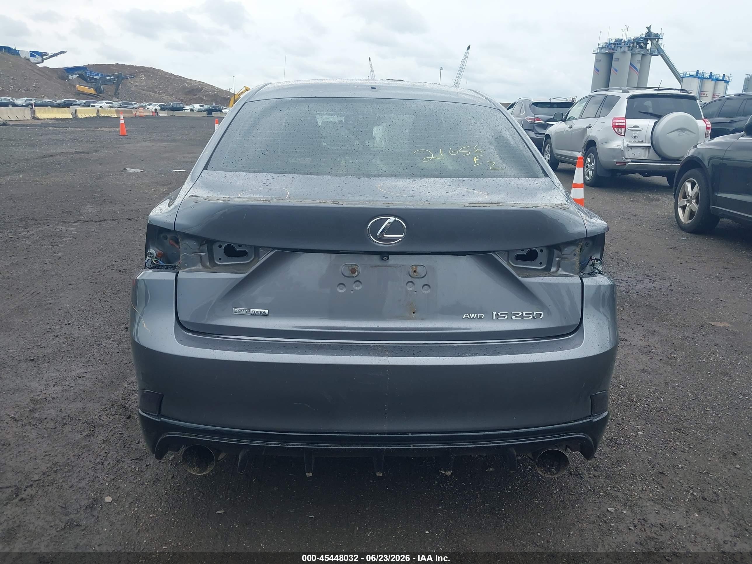 2015 Lexus Is 250   Gray vin: JTHCF1D29F5025955