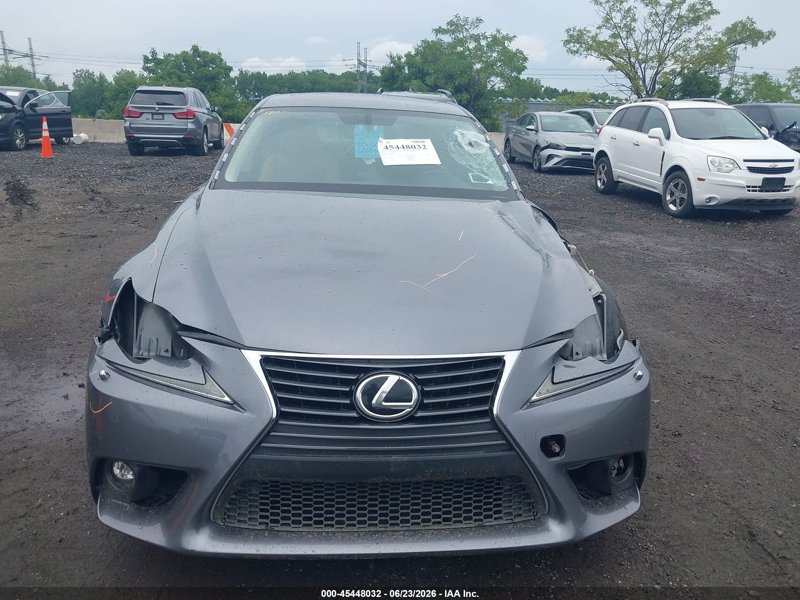 2015 Lexus Is 250   Gray vin: JTHCF1D29F5025955