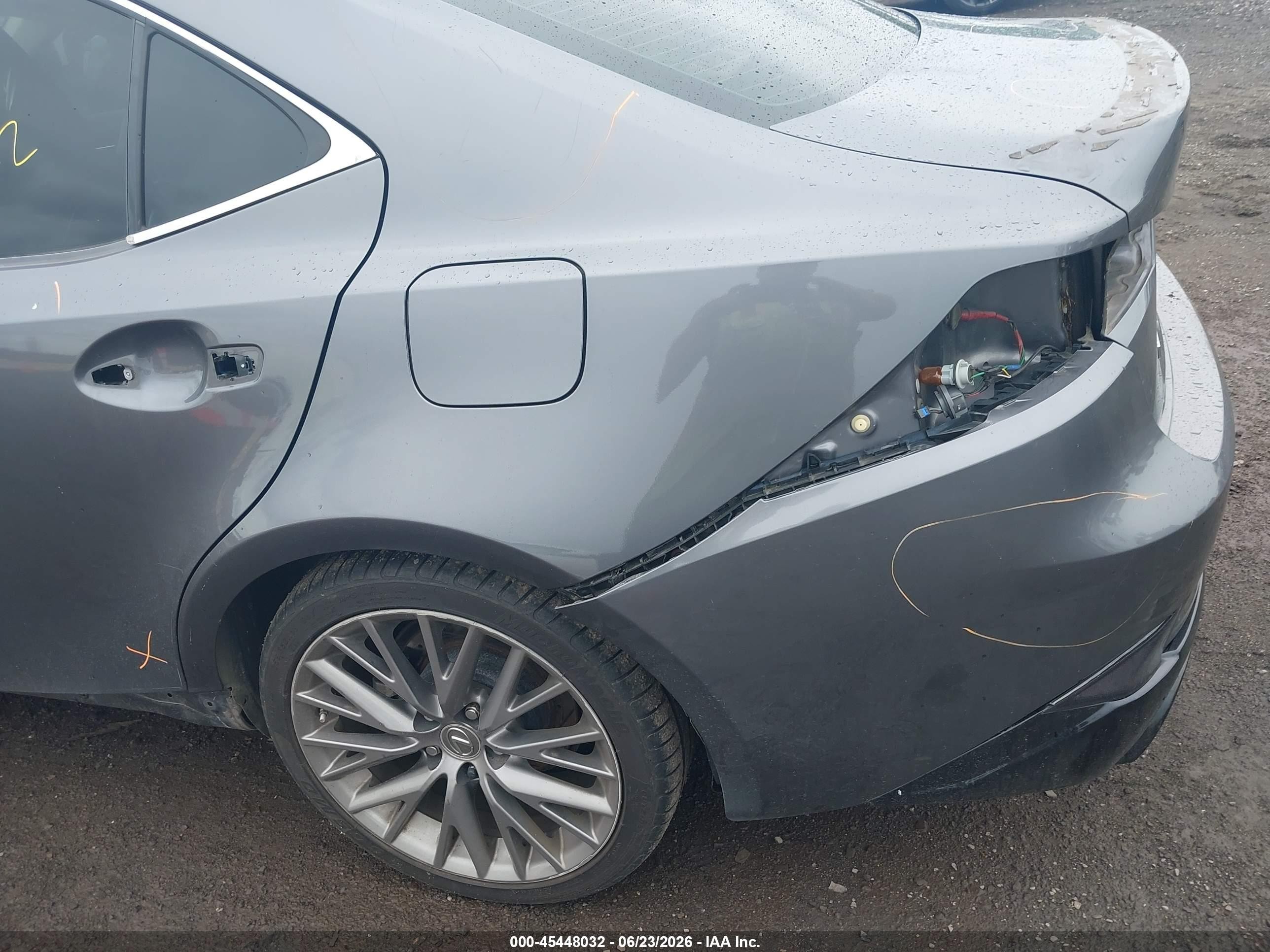 2015 Lexus Is 250   Gray vin: JTHCF1D29F5025955