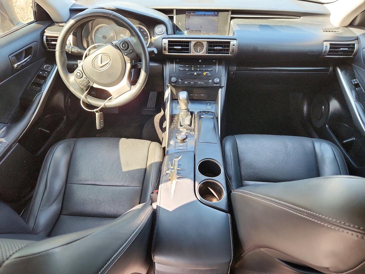 2014 Lexus Is 250 Silver vin: JTHCF1D2XE5000500