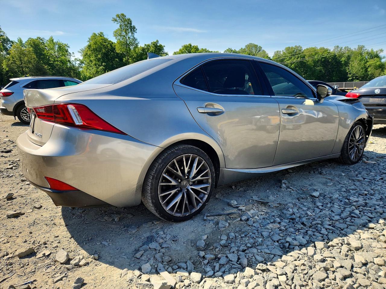 2014 Lexus Is 250 Silver vin: JTHCF1D2XE5000500