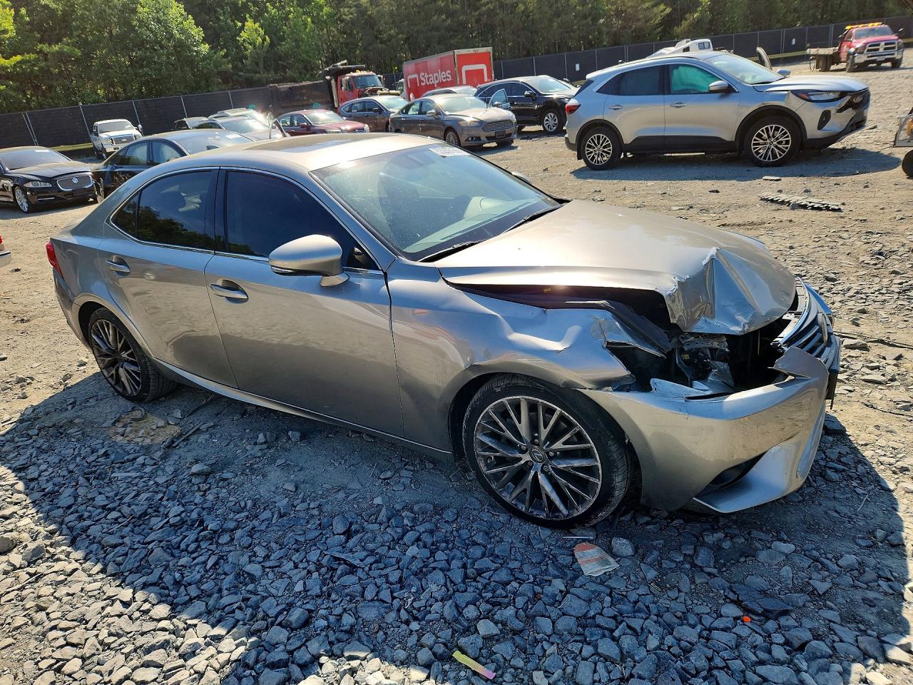 2014 Lexus Is 250 Silver vin: JTHCF1D2XE5000500