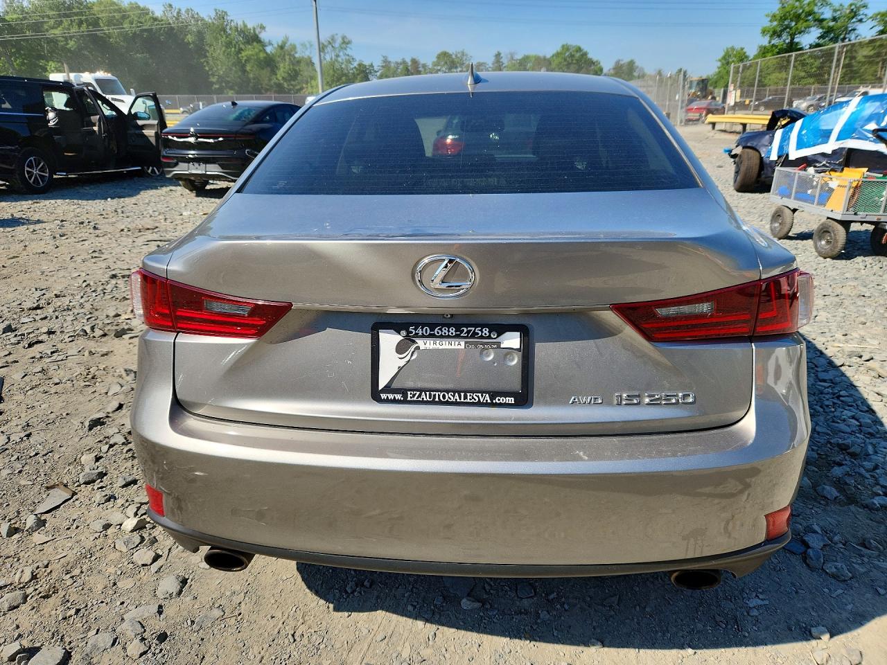 2014 Lexus Is 250 Silver vin: JTHCF1D2XE5000500