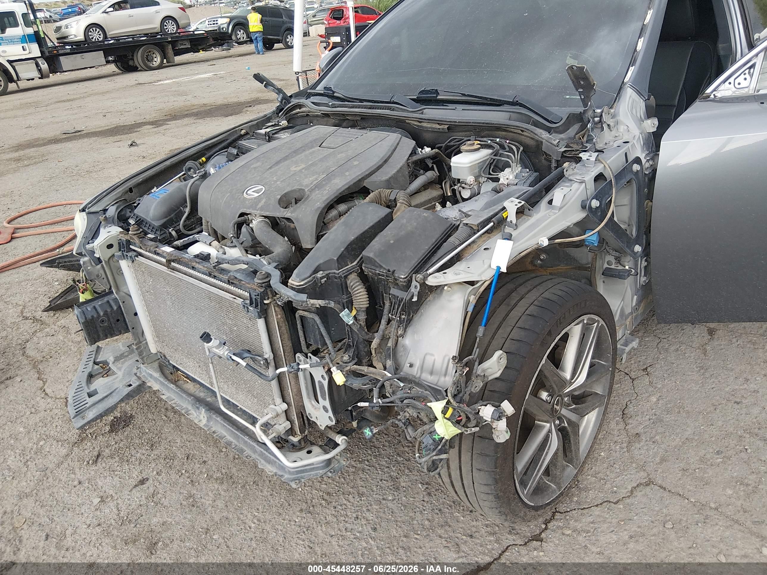 2014 Lexus Is 250   Серый vin: JTHCF1D2XE5001422