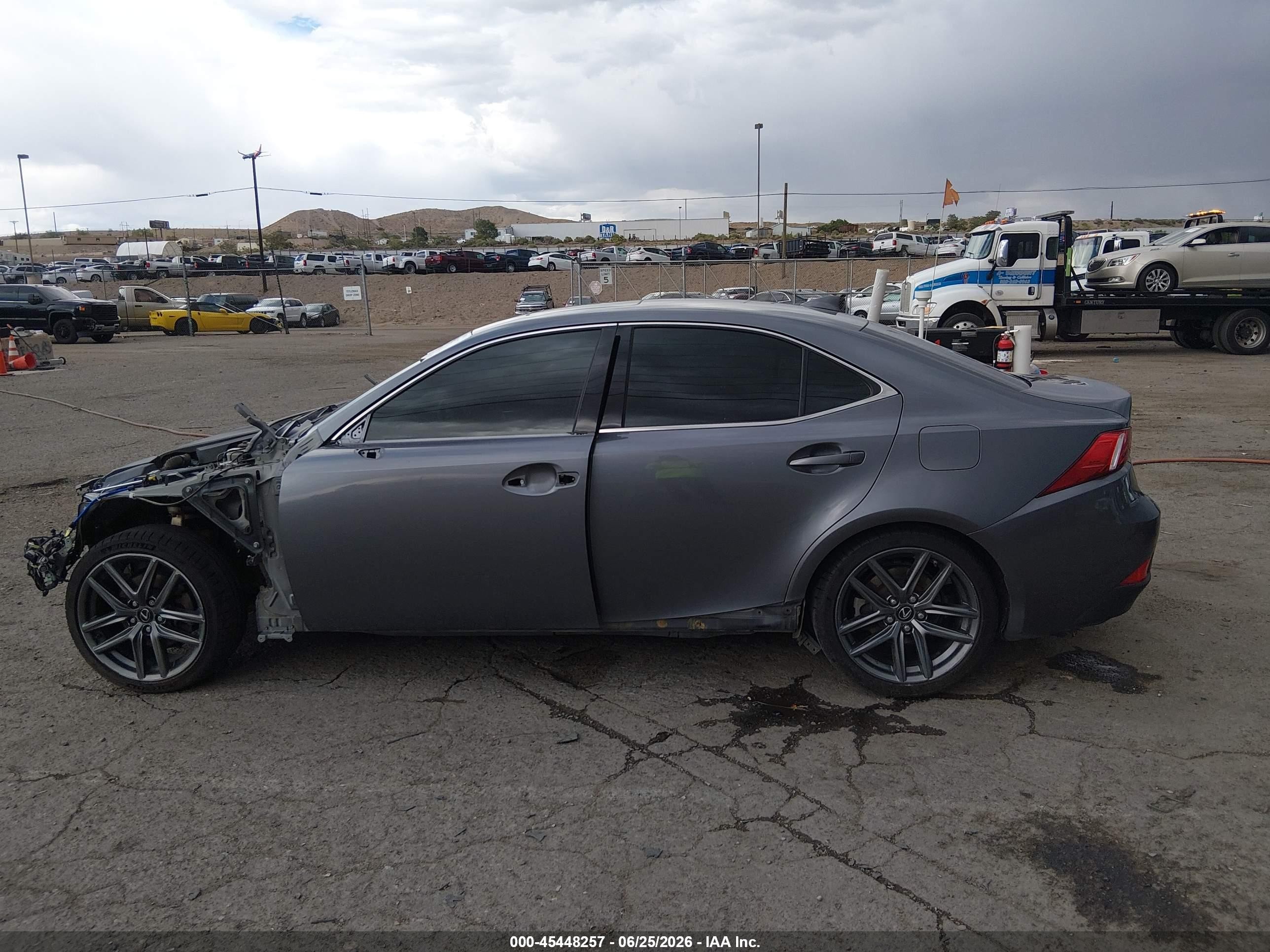 2014 Lexus Is 250   Серый vin: JTHCF1D2XE5001422
