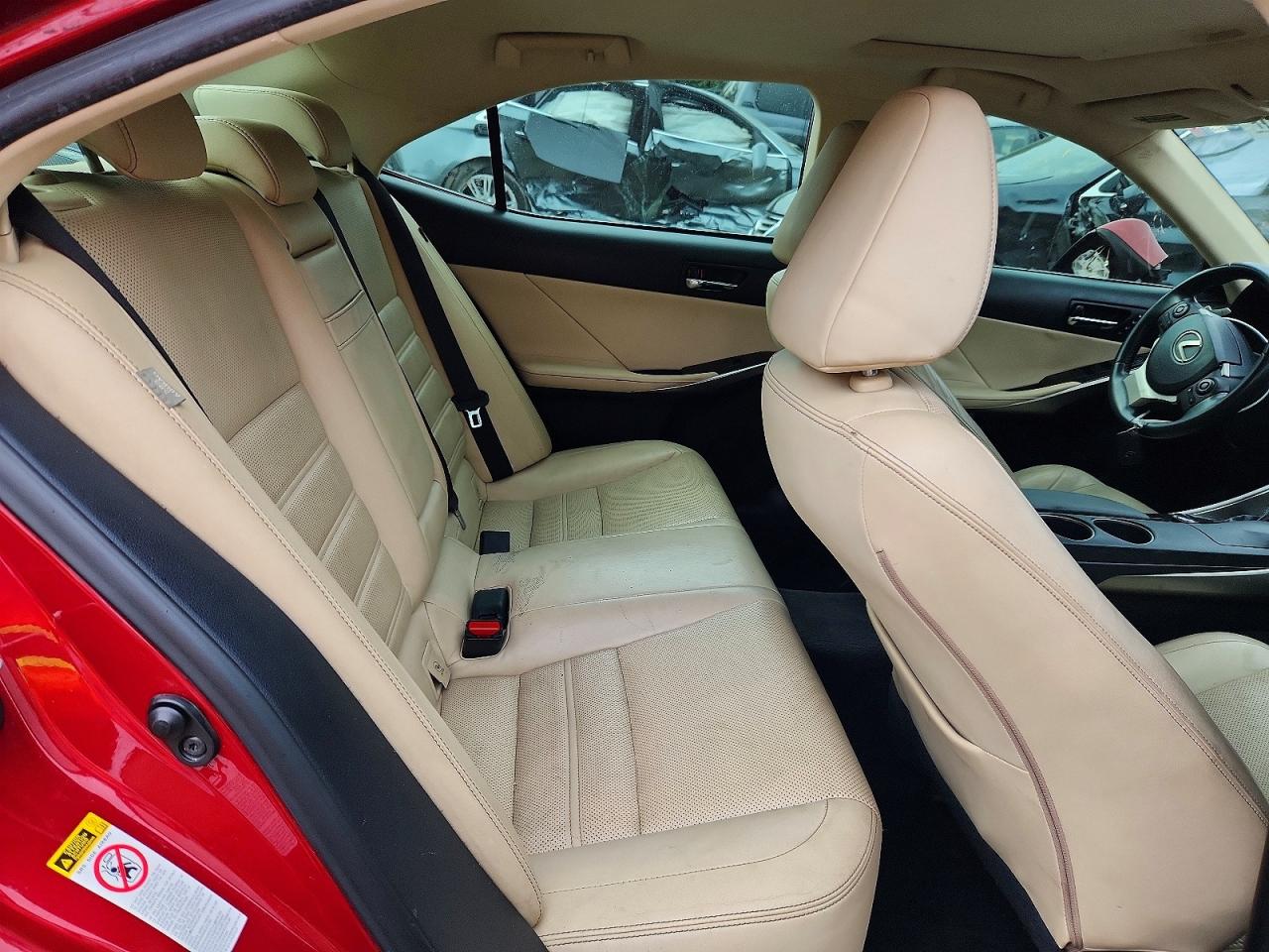 2014 Lexus Is 250 Красный vin: JTHCF1D2XE5001503