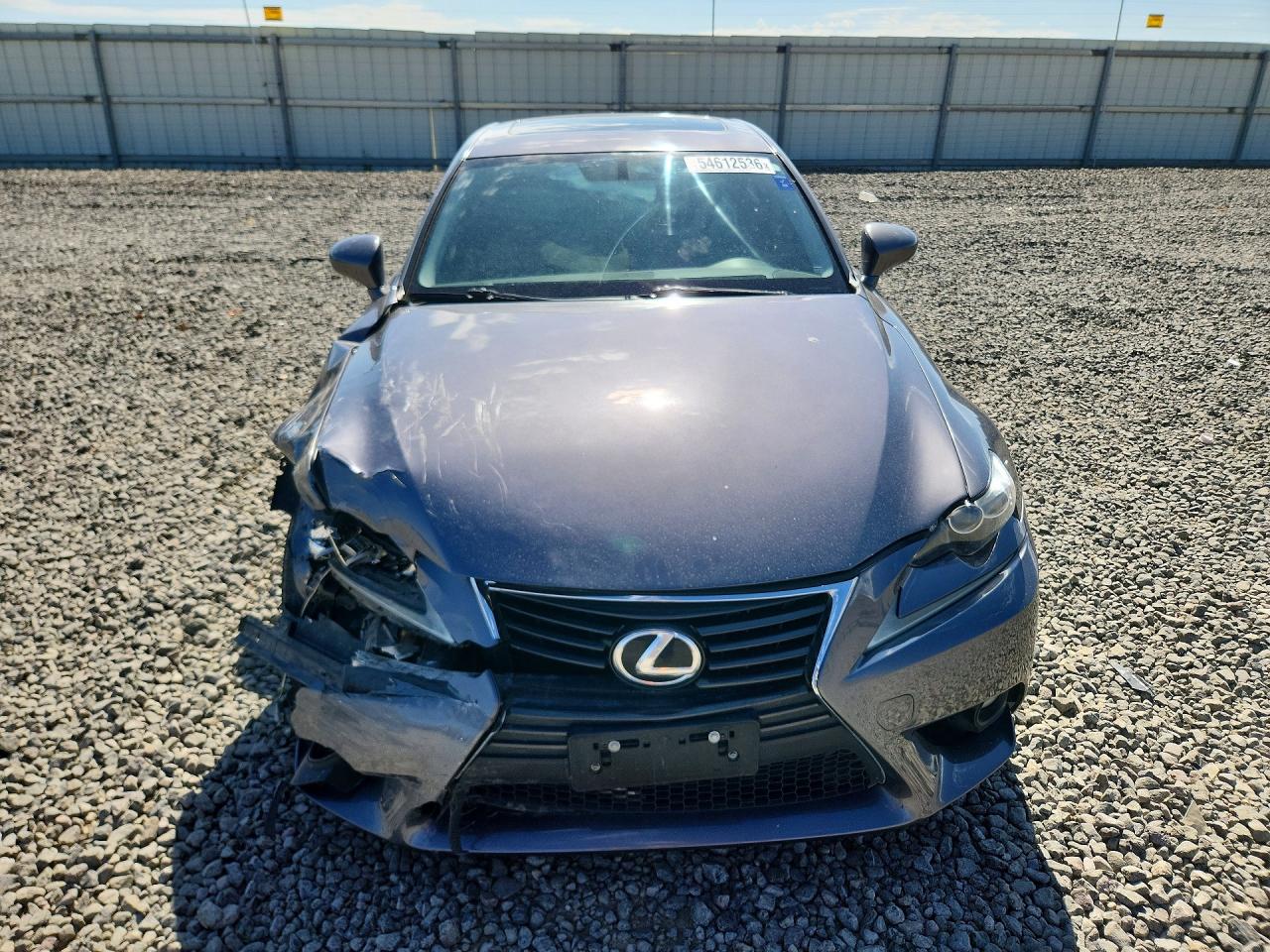 2014 Lexus Is 250 Charcoal vin: JTHCF1D2XE5005521