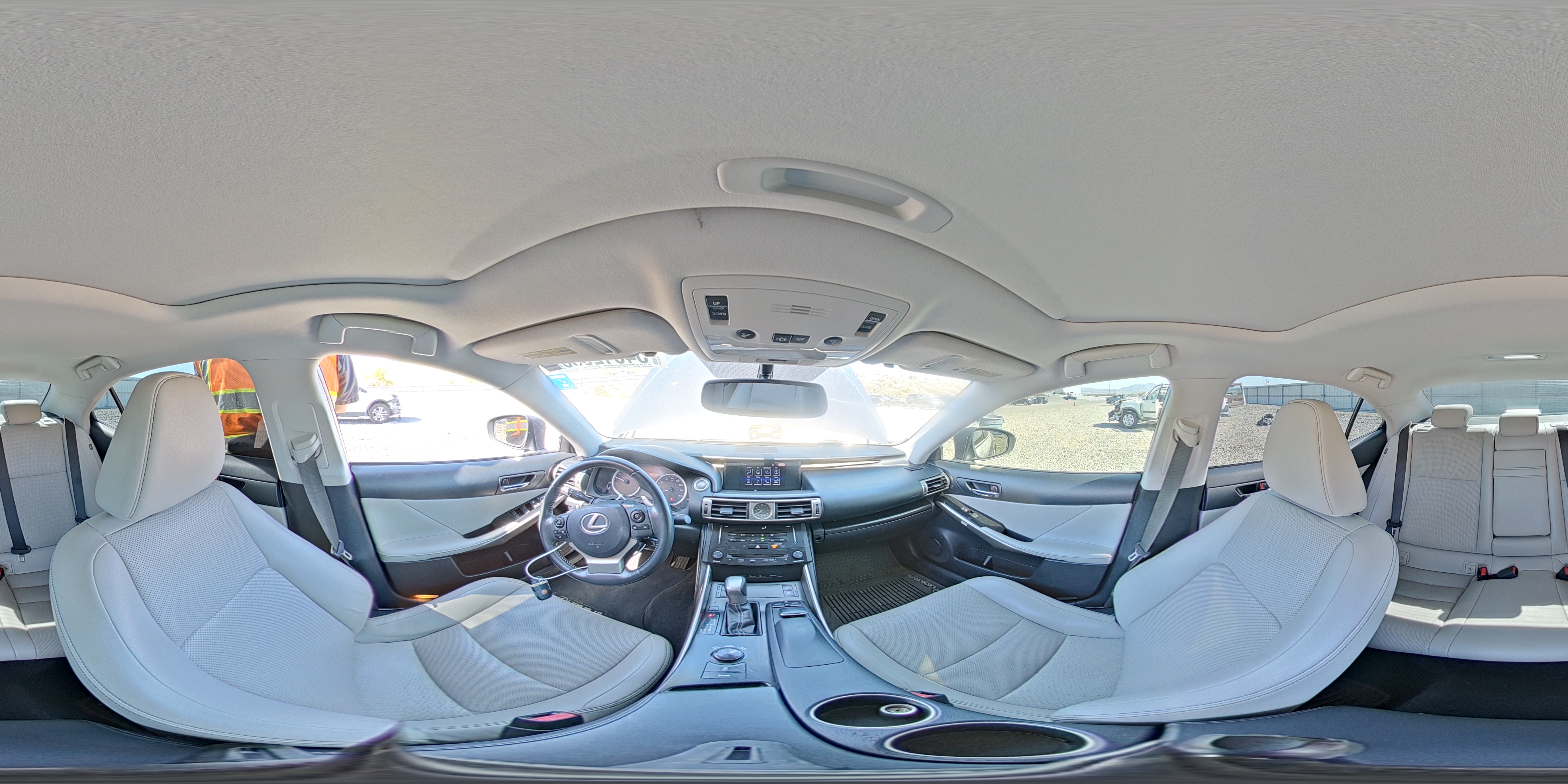 2014 Lexus Is 250 Charcoal vin: JTHCF1D2XE5005521