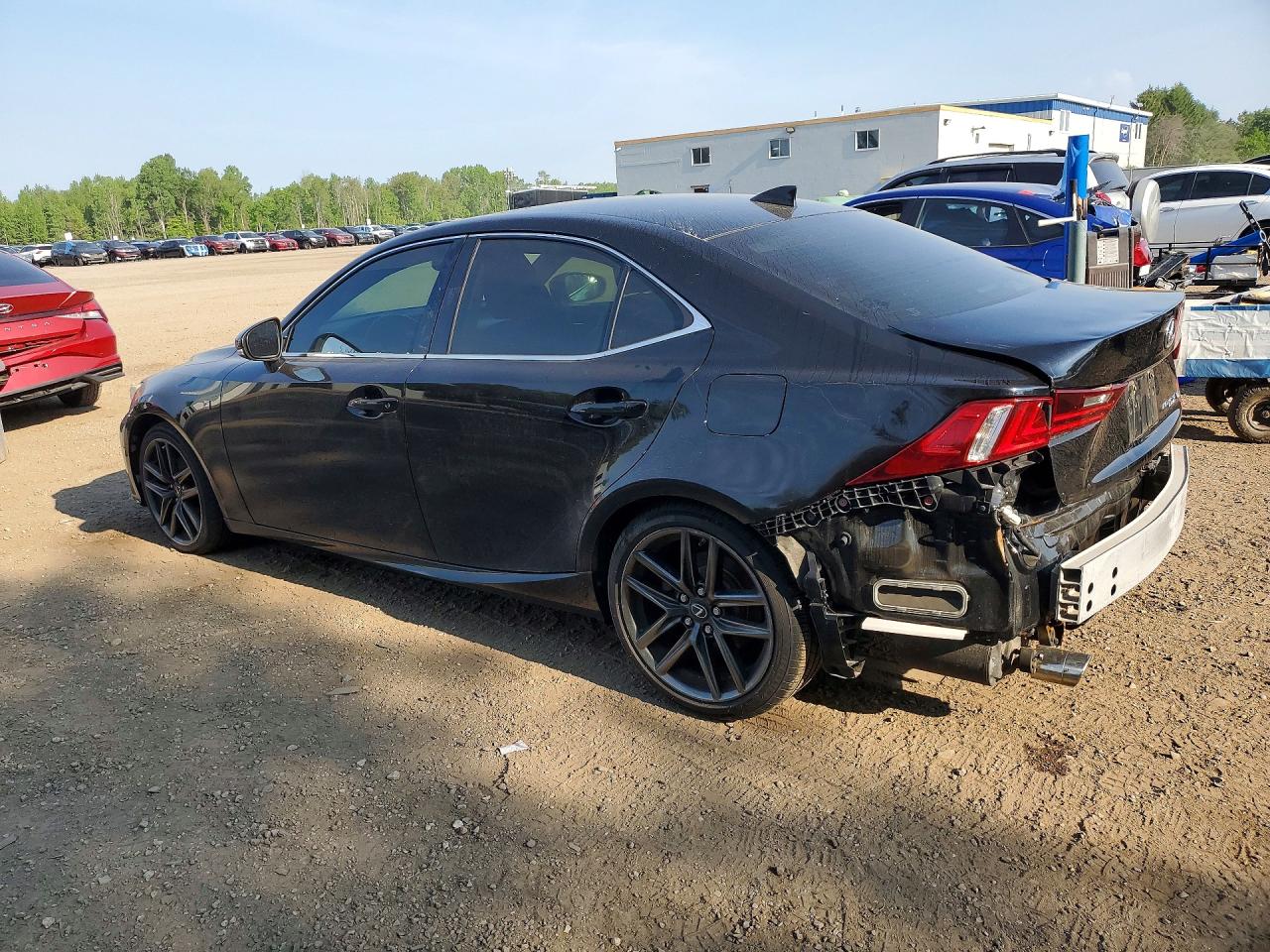 2014 Lexus Is 250 Base Black vin: JTHCF1D2XE5007639