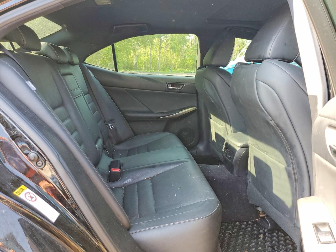 2014 Lexus Is 250 Base Black vin: JTHCF1D2XE5007639