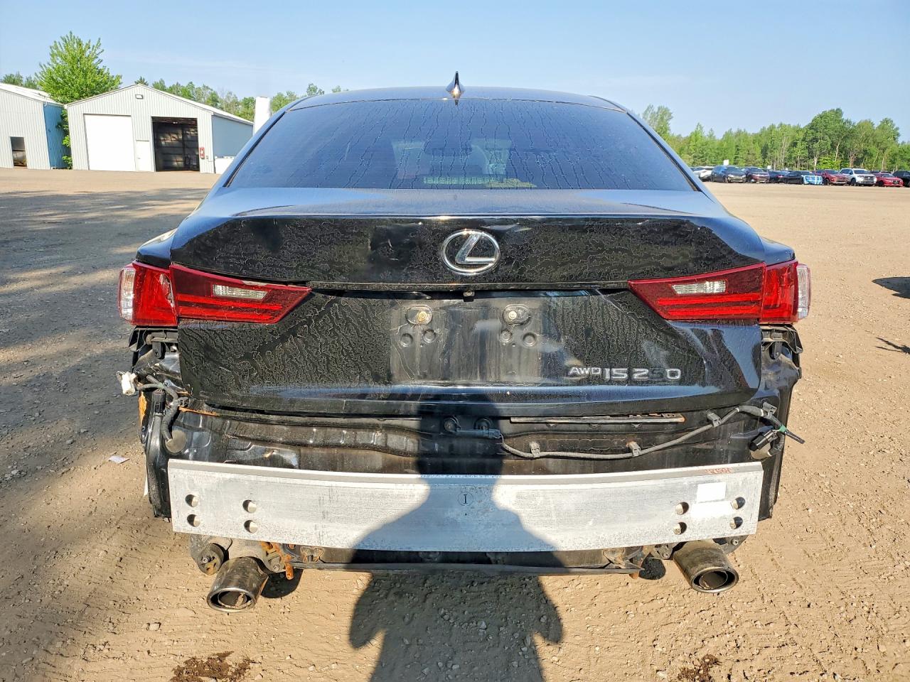 2014 Lexus Is 250 Base Black vin: JTHCF1D2XE5007639