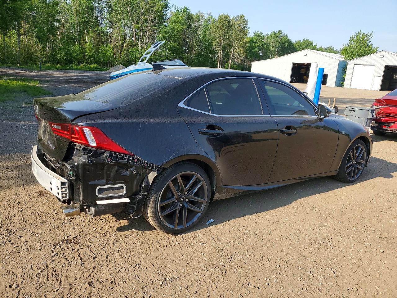 2014 Lexus Is 250 Base Black vin: JTHCF1D2XE5007639