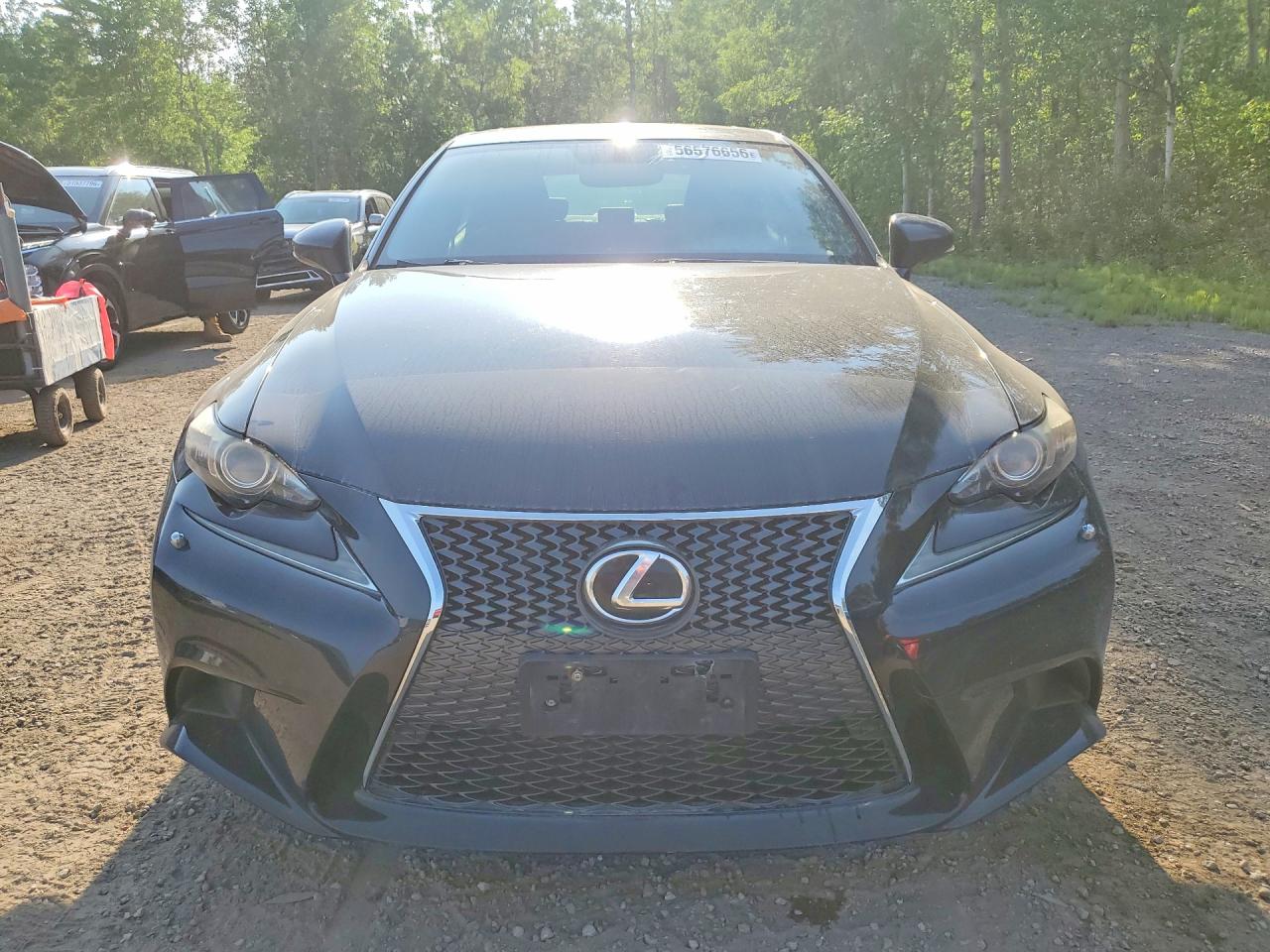 2014 Lexus Is 250 Base Black vin: JTHCF1D2XE5007639