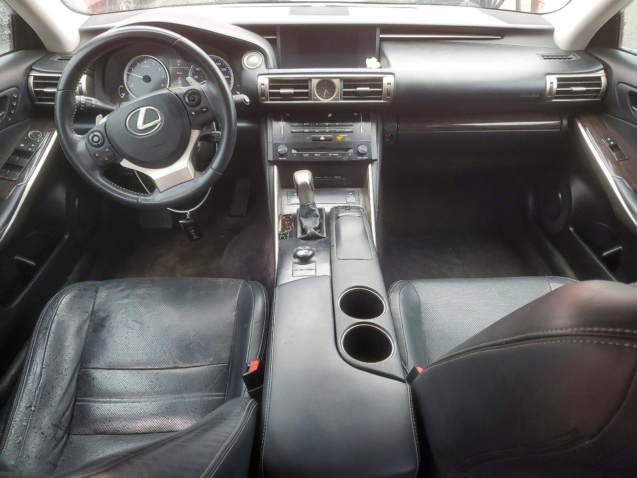 2014 Lexus Is 250 Base Red vin: JTHCF1D2XE5010976