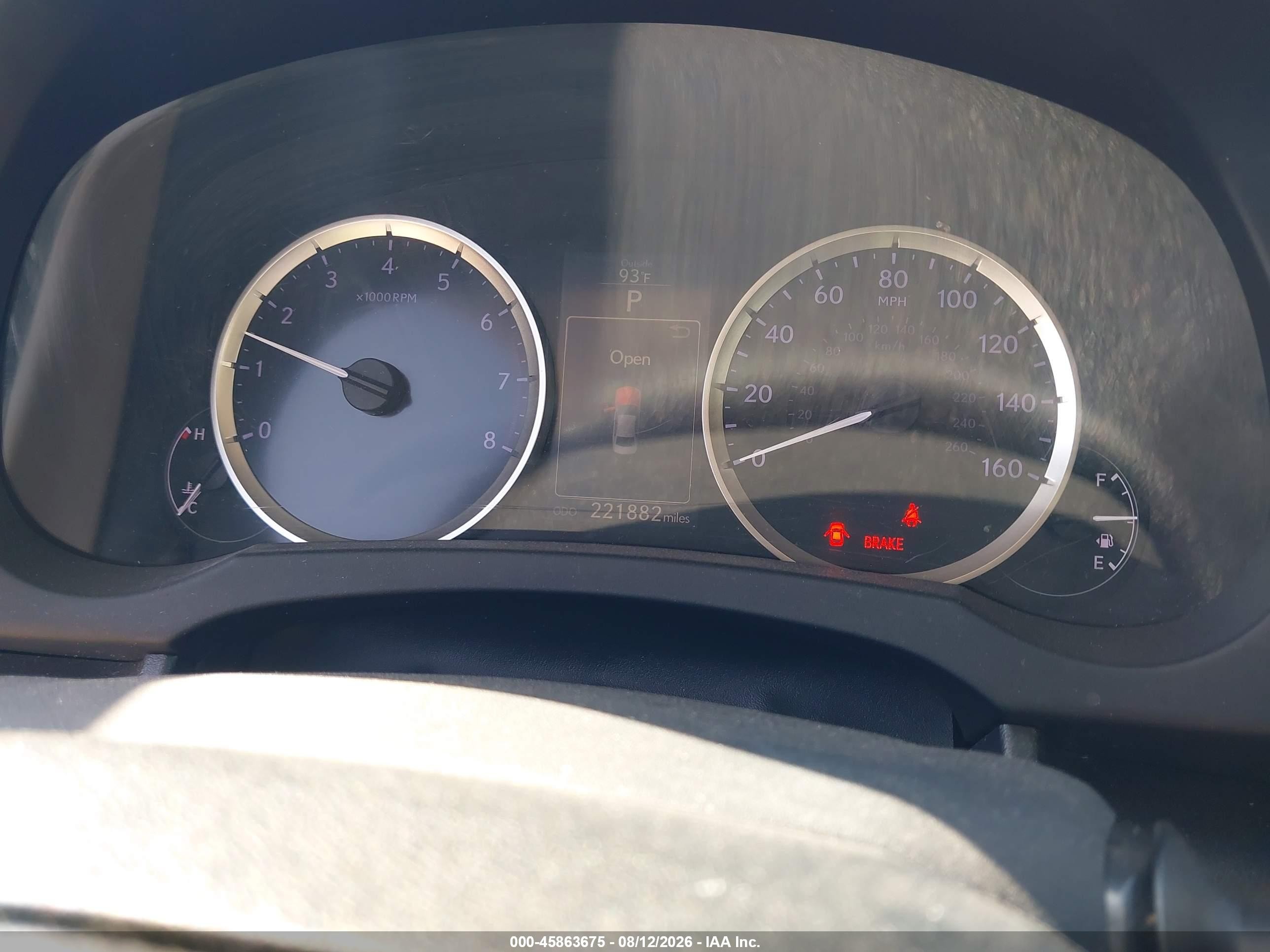 2014 Lexus Is 250   Черный vin: JTHCF1D2XE5015630
