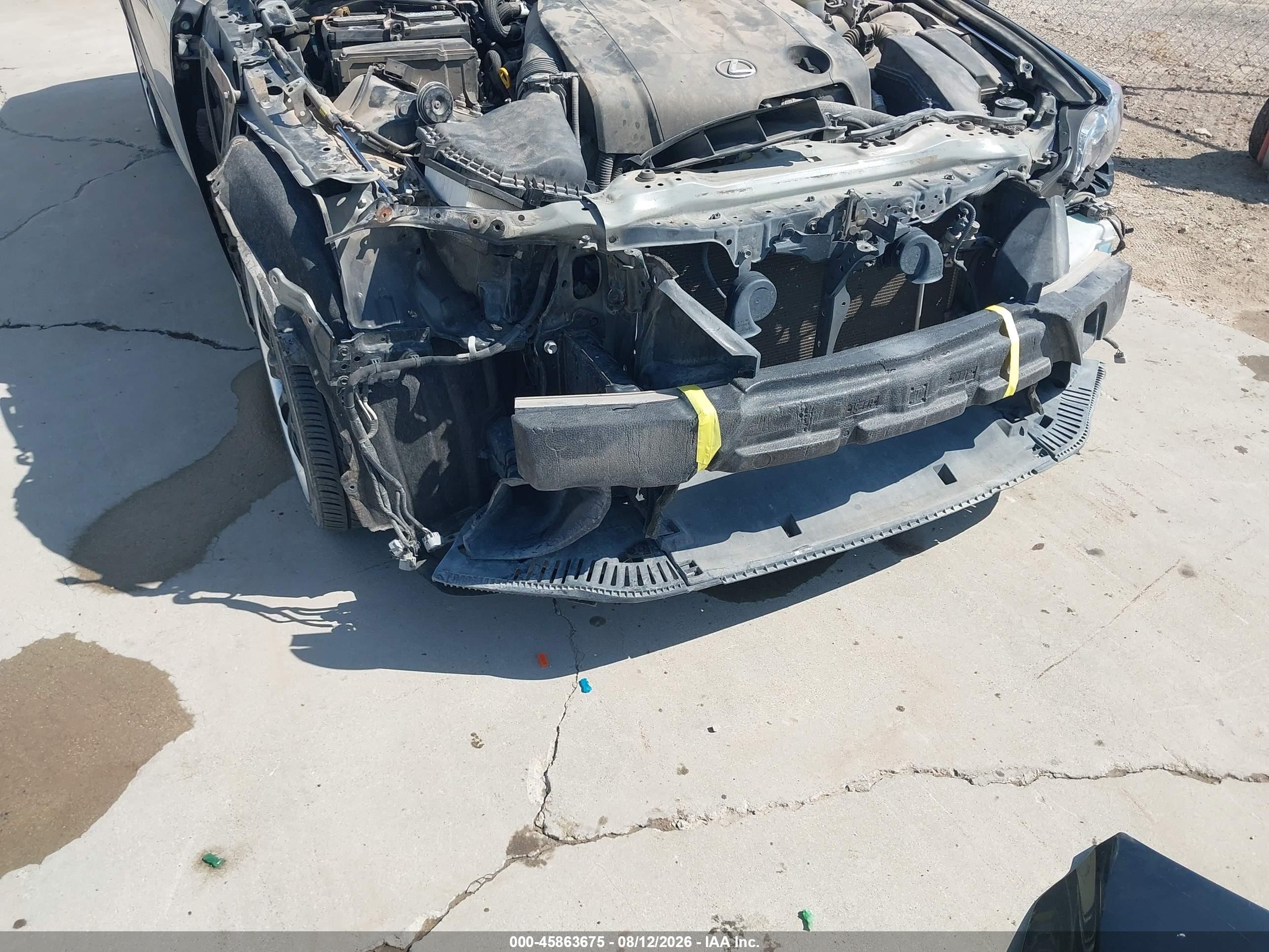 2014 Lexus Is 250   Черный vin: JTHCF1D2XE5015630