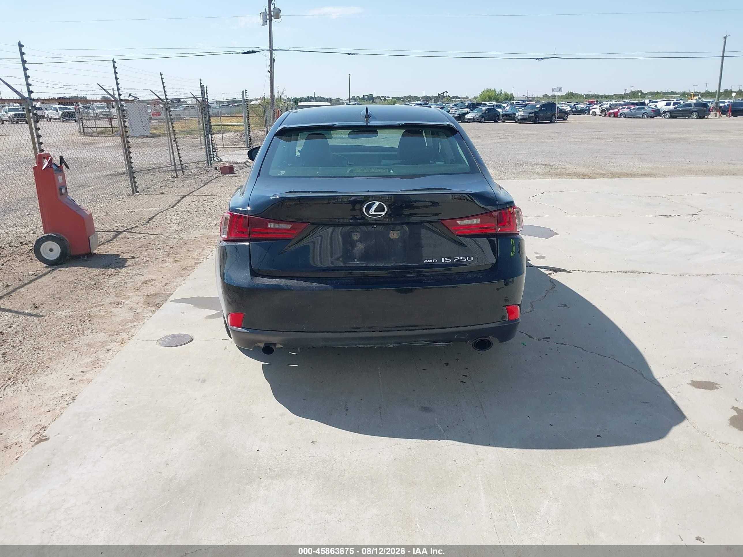 2014 Lexus Is 250   Черный vin: JTHCF1D2XE5015630