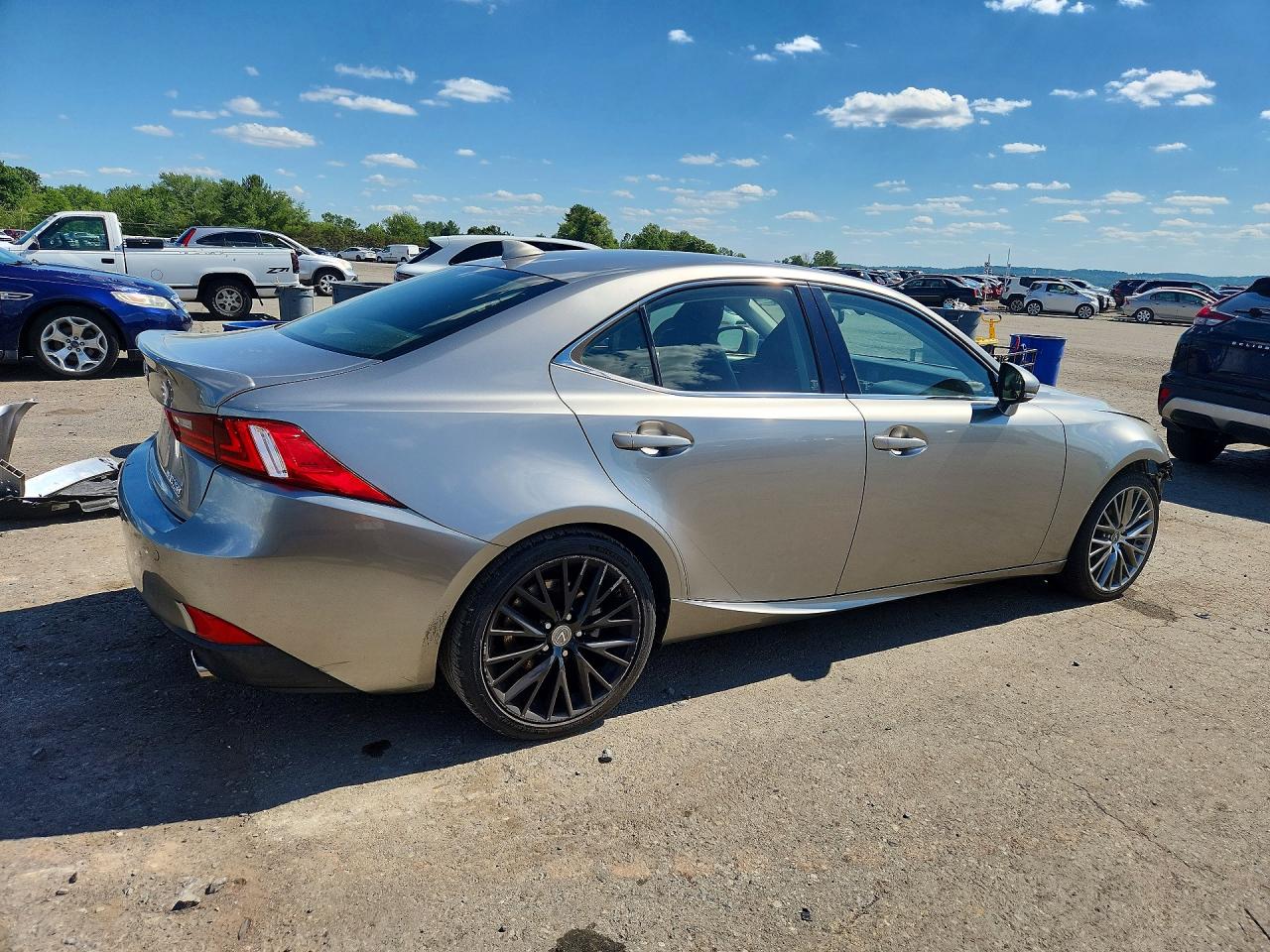 2015 Lexus Is 250 Silver vin: JTHCF1D2XF5016973