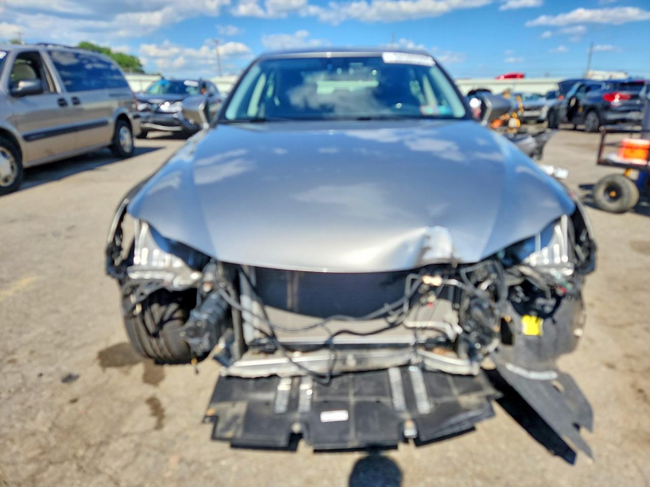 2015 Lexus Is 250 Silver vin: JTHCF1D2XF5016973