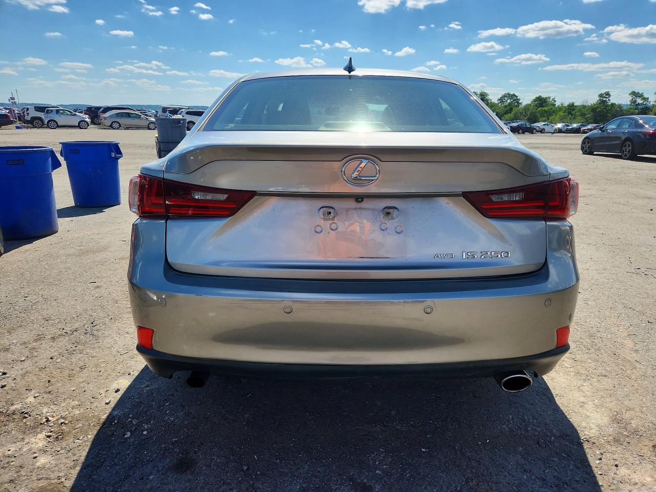 2015 Lexus Is 250 Silver vin: JTHCF1D2XF5016973
