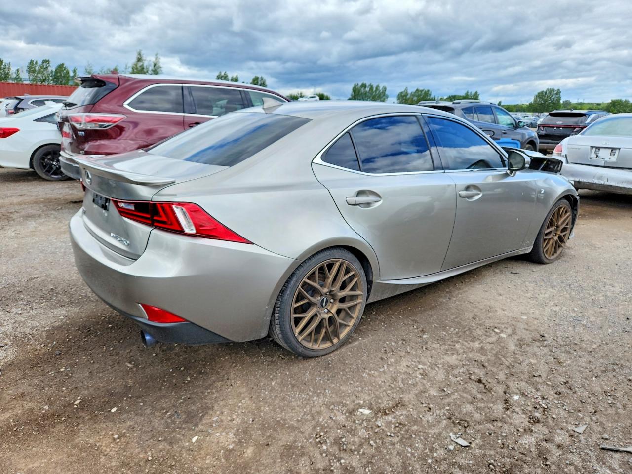 2015 Lexus Is 250 Silver vin: JTHCF1D2XF5018111